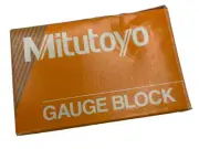 MITUTOYO GAUGE BLOCK 611198-231 4E 8" FS 2/D GAGE BLOCK, 611198231