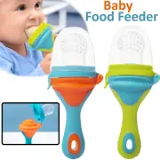 Baby Feeder Pacifier Food Feeding Fruit Fresh Silicone Teether Soother Nibbler
