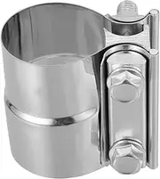 BELLIFFY Stainless Steel Exhaust Clamp Durable Automotive Tube Fixing Clip for Car Modifications Versatile Easy Installation Classic Style Fit