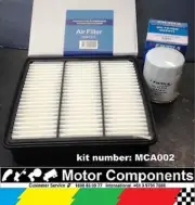 AIR & OIL Filter Kit MITSUBISHI Lancer Mirage Pajero IO 1.5 1.6 1.8 2.0L