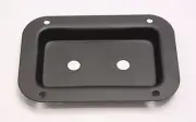 Penn/Elcom Black Dual 1/4" Jack Plate for Speaker Cabinet