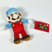 Good Stuff Rare blue hat ice Super Mario bros stuffed plush toy Nintendo-2023