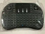 Black MINI WIRELESS Keyboard with Backlight For Smart TV Box - NEW
