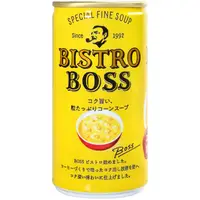 在飛比找PChome24h購物優惠-SUNTORY BOSS玉米濃湯 (185ml)*3入組