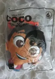 NIP Disney Coco Miguel McDonald's Happy Meal clip on plush toy #6 sealed 2020