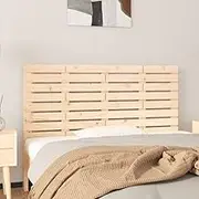 VRAXO Wall Headboard 156 cm Solid Wood Pine -11.13KG,824738