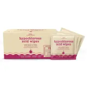 Hypochlorous Acid Wipes for Face & Skin - Magic Facial Cleansing Wipes - Daily S