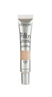 Loreal L'Oreal Paris True Match Eye Cream In A Concealer .4 fl Oz C1-2 fair