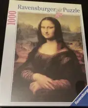 RAVENSBURGER PUZZLE 152964 LEONARDO DA VINCI MONA LISA NEW!! IN SEALED BOX!!!
