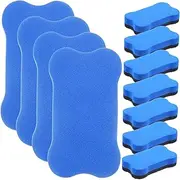 TEHAUX Magnetic Eva Erasers Reusable Whiteboard Erasers Chalkboard for Classroom Office and Home