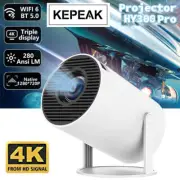 Mini Portable LED Projector For Android 11 5G Wifi Bluetooth Home Theater HDMI
