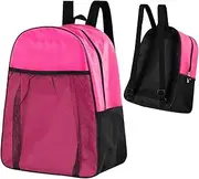 Ice Skate Backpack for Kids | Portable Compartmented Waterproof Skate Case | Multi-Functional Sports Backpack for Knee Pads