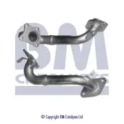 MAZDA 6 2.0 Di (GG;GY models; RF5C eng; DPF model; 1st f/pipe) Front Pipe