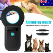 Portable OLED Pet Dog Cat Scanner EMID ISO Chip Animal Tag Microchip Reader AU
