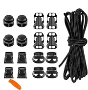 Backpack Elastic Rope Buckle, Hiking Backpack Daypack Elastic Rope With Buckle | Secure Backpack Straps, & Flexible, Ideal for Camping, Hiking, Travel, & Outdoor Gear Organization