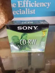Soney CD-RW 5 Pack Recorder CDs 80min