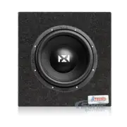 NVX VSW102v3 600 RMS Dual 2-Ohm 10" Subwoofer with Enclosure (10SQL)