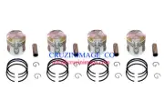 72-74 HONDA CB350F 1.0mm 48mm OVERSIZE PISTON SET 4PISTONS 10-CB350FPS-2