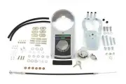 V-Twin 39-0967 Chrome Cast Dash Cover Kit without Speedometer