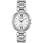 Ladies' Citizen Eco-Drive Capella Diamond Stainless Steel Watch EX1500-52A
