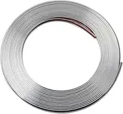 Universal Car Rim Protect Strip Wheel Edge Protector Bright Matte Car Wheel Sticker Protection Care Covers Car Styling 8M (Color : 8M-Silver, Size : 4)
