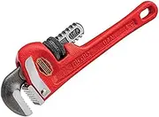 [RIDGID] 31010 Model 10 Heavy-Duty Straight Pipe Wrench, 10-inch Plumbing Wrench