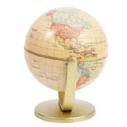 360 Degree Rotating World Globe Desktop Decor Geography Education School SuATDI