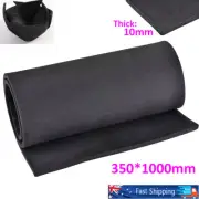 10mm Black EVA High Density Closed Cell Foam Sheet Kids Craft Cosplay 350x1000mm