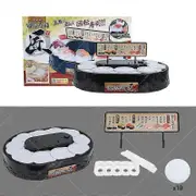 Automatic Rotating Dessert Table Rotary Sushi Machine Mini Cupcakes Macarons Turntable Display Wedding Birthday Party Gift set 5