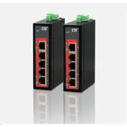 CTC Union Compact size, Non-managed 5-port 10/100-TX Copper Switch, minus 10 C to 60 C [IFS-500C]