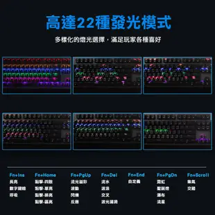 Foxxray HKM78 塔勒斯戰狐 機械鍵盤 電競鍵盤 青軸 茶軸 現貨 廠商直送