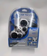 Naki Rocker Pad 2.5 E Wired Grey Controller PS2 PS1 New & Sealed Free Shipping
