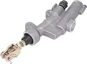 Grcfumo Motorcycle Rear Brake Pump, Metal Automotive Brake System Parts, Rear Brake Master Cylinder Pump for XT250 XG250 WR250F WR250R