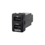 Narva OE Style USB Switch for TOYOTA Prado 150 Landcruiser 200 Hilux - 32.5x22mm