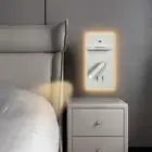 LED Bedroom Reading Light Fixture Spotlight Wall Lamp Switch Wireless Charging