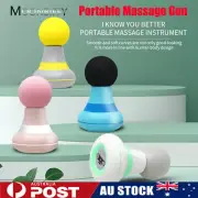 Mini Massage Gun Travel Portable USB Vibration Massager Deep Tissue Muscle Relax