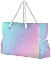[senya] Women Large Beach Bag Group Of Many African Animals Travel Tote Bags for Gym Sport Shoulder Bag