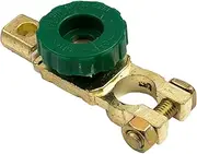1PCS Heavy Duty Battery Disconnect Switch 12V 24V Green Knob for Negative Terminal