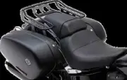 Cobra Black Big Ass Detachable Wrap Around Rack Harley Sport Glide FL 107 18-21
