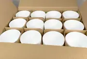 CASE OF 48 - Arcoroc Porcelain Ramekin Bowl 7oz White Bouillon Cups, Sauce, Soup