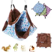 Warm Hamster Hammock Hanging Bed House Winter Double-layer Plush Cotton Nest