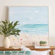 Day At The Beach Canvas Wall Art [MUSLDAYWA25]