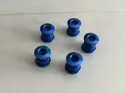 NEW BLUE OLD SCHOOL BMX “CHAINWHEEL SPROCKET BOLTS FITS MONGOOSE HARO GT JMC