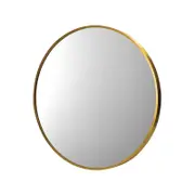 Oikiture 60cm Round Wall Mirrors Gold