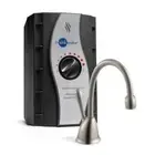 InSinkErator Hot Water Dispenser 1Handle 2/3Gal. Tank+Faucet Satin Nickel Metal