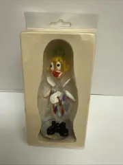 Vintage Murano Style Smiling Clown Art Glass Beautiful Colors! #8