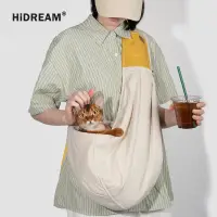 在飛比找蝦皮購物優惠-【HiDREAM】寵物外出斜挎包 //  寵物外出 狗包 貓