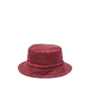 [Gucci] Gucci GG-pattern Bucket Hat L RED