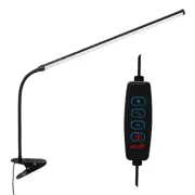 Eye-Caring Desk Light with Clamp Long Arms Reading Study Light Home Office