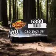 HO SCALE BROADWAY LIMITED C&O STOCK CAR #5880 w/ cattle sounds